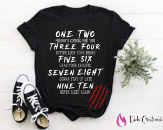 Freddy Krueger Shirt | Halloween Shirt | Nightmare On Elm Street Shirt