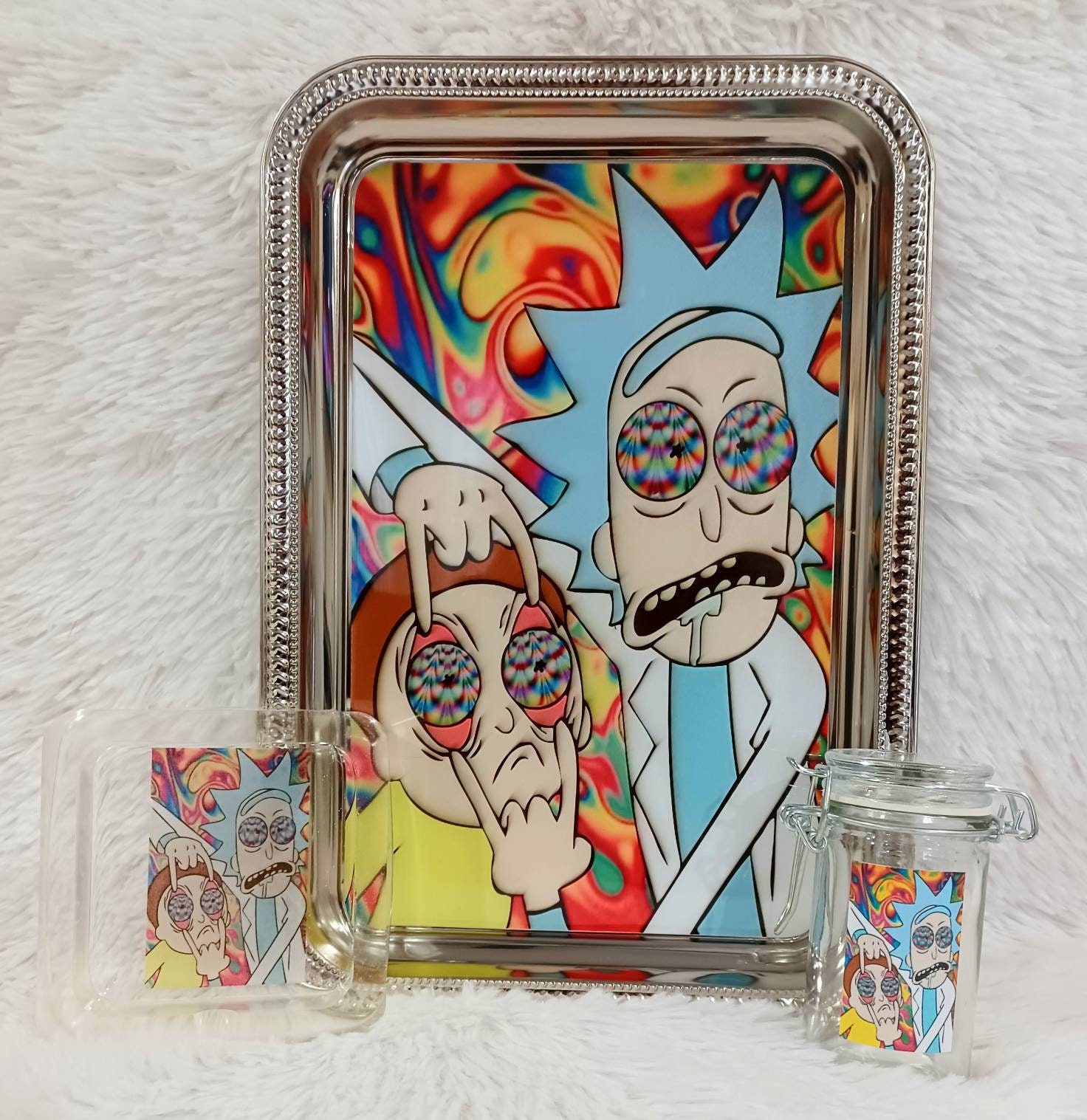 Rick & Morty Rick & Morty Grinder Rolling Papers & Supplies