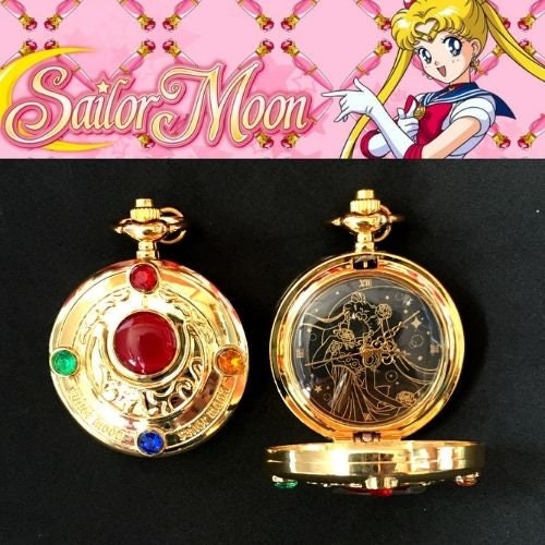 Eternal Sailor Moon Necklace Usagi Necklace Pill Box Etsy