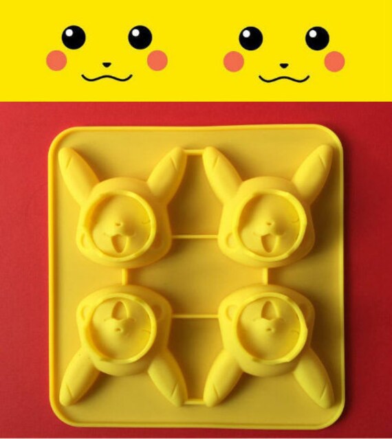 Pokemon Go Pikachu Ice Tray Cake Mold Japan Pokemon Jello Cake Etsy