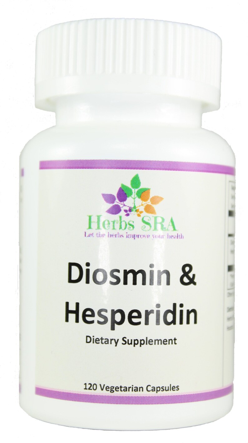 Diosmin and Hesperidin 120 Capsules Biomedical Formula Etsy