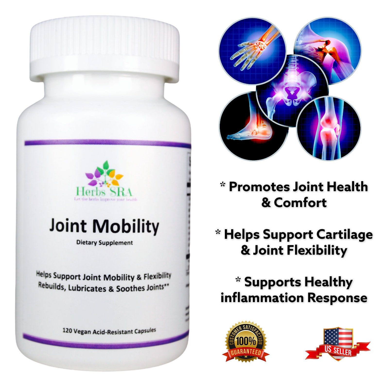 Joint Mobility, 120 Capsules, Boost Flexibility, Increase Mobility