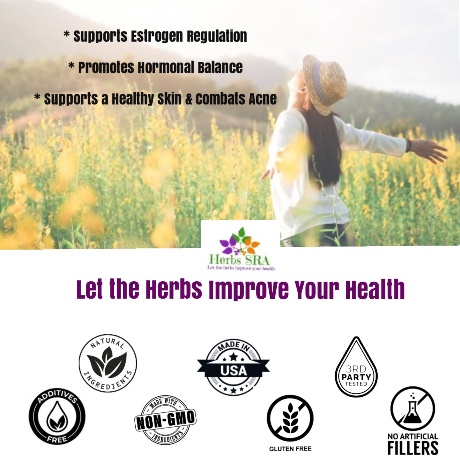 Estrogen Blocker, Women's Hormone Support Formula, Mood Swings Support