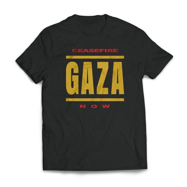 Gaza Ceasefire Now Tee