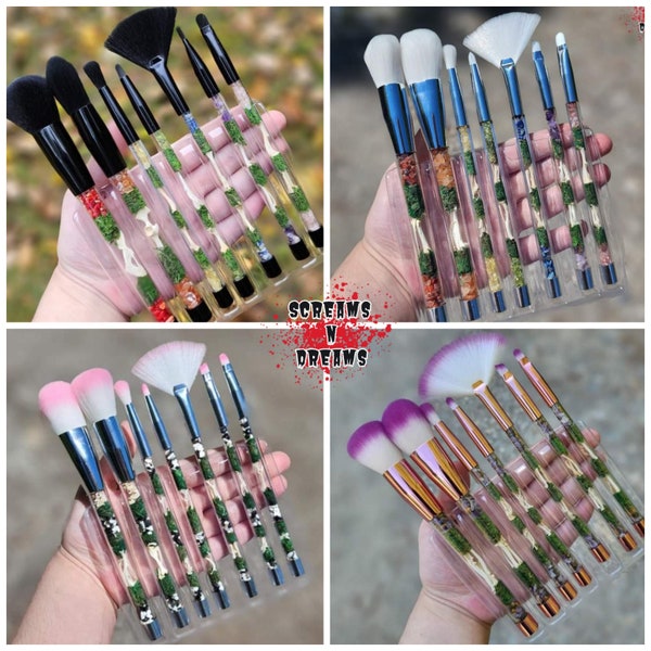 Custom Oddity Makeup Brushes/Made To Order/Choose Your Own Crystals