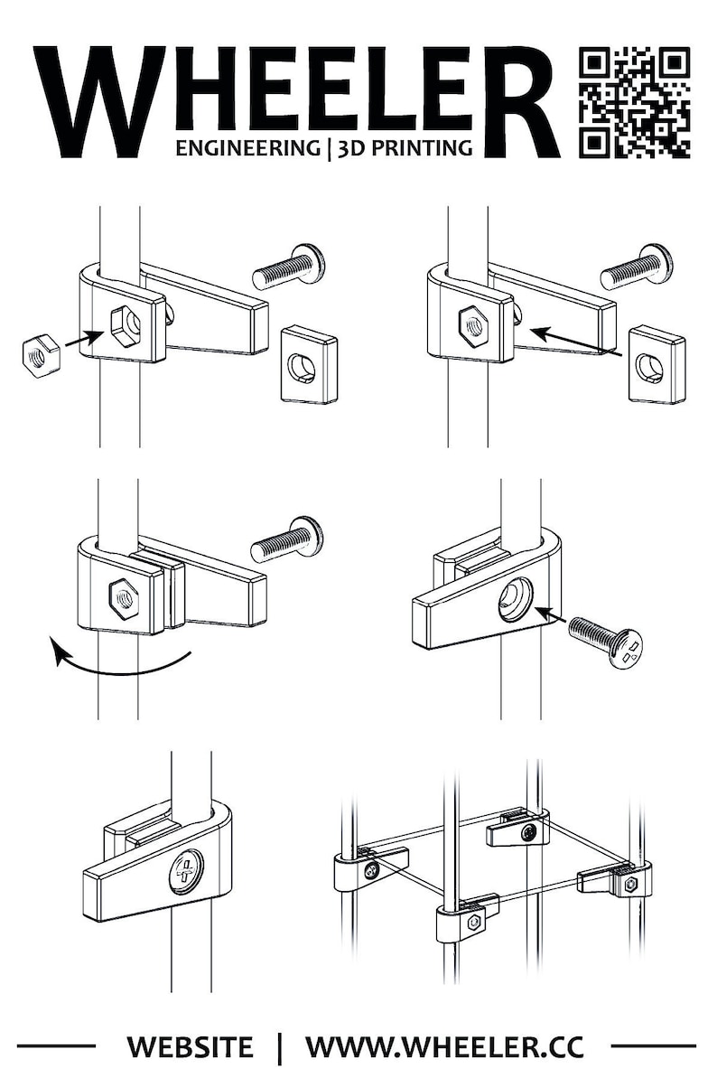 Shelves for IKEA DETOLF, add 1,2,3... extra shelves Shelf and brackets included image 7