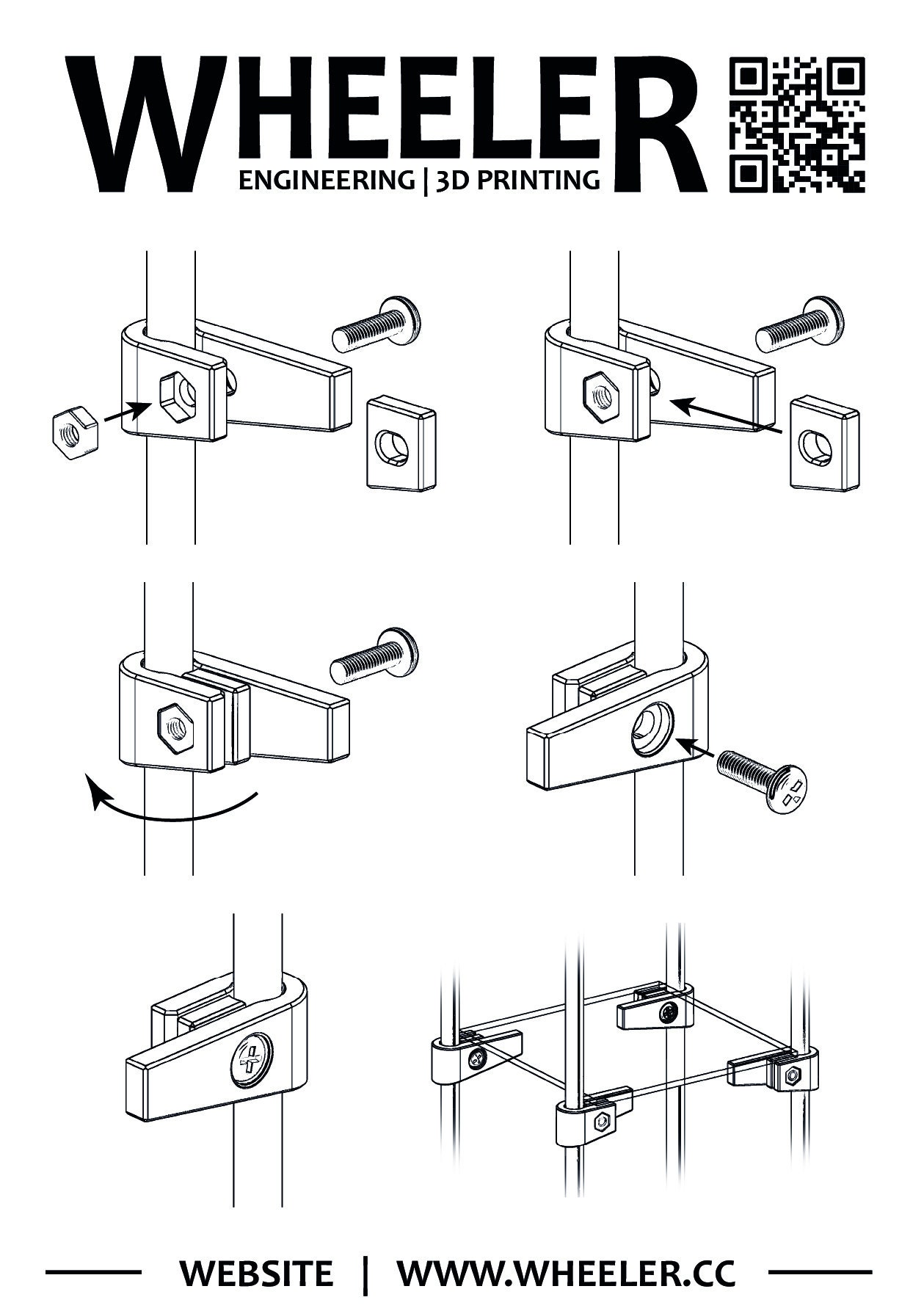NEW Shelf Brackets for IKEA DETOLF Add 3 Extra Shelves Etsy