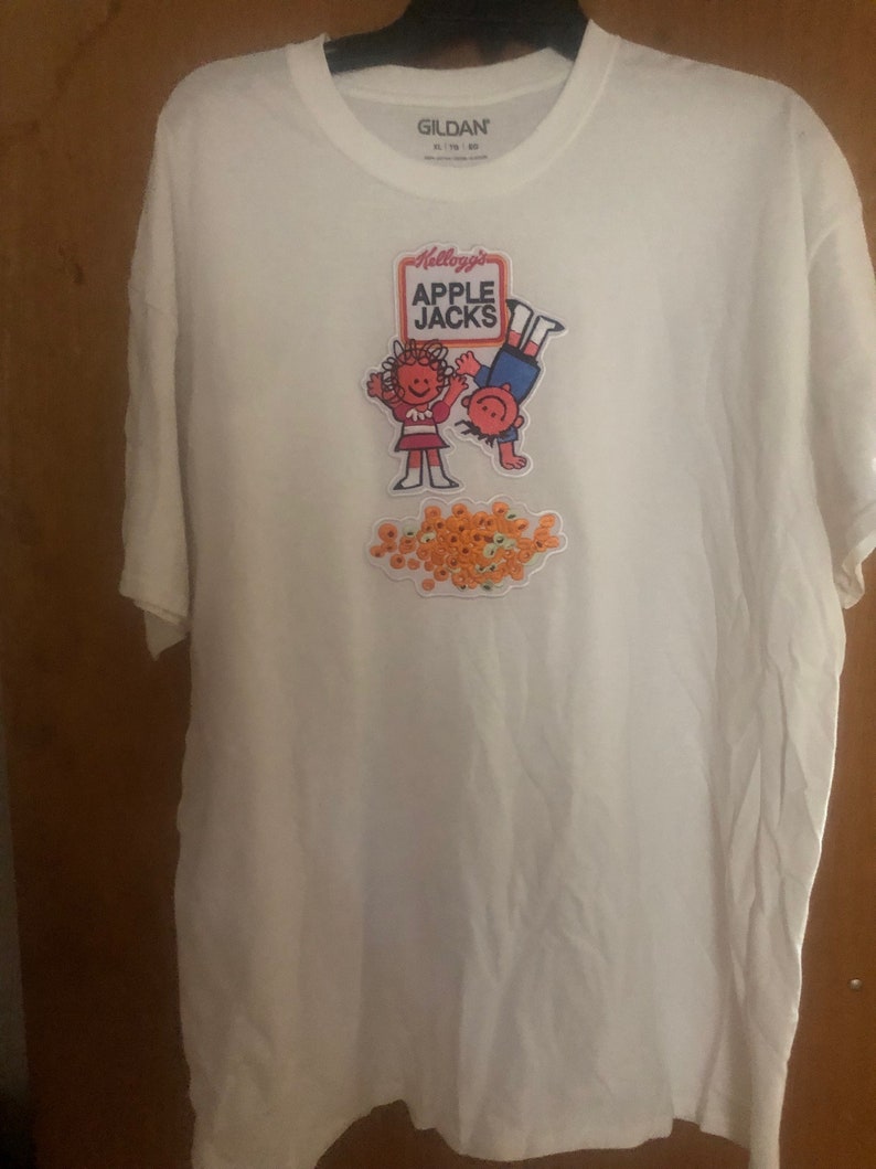 Apple Jacks Cereal Tshirts Etsy