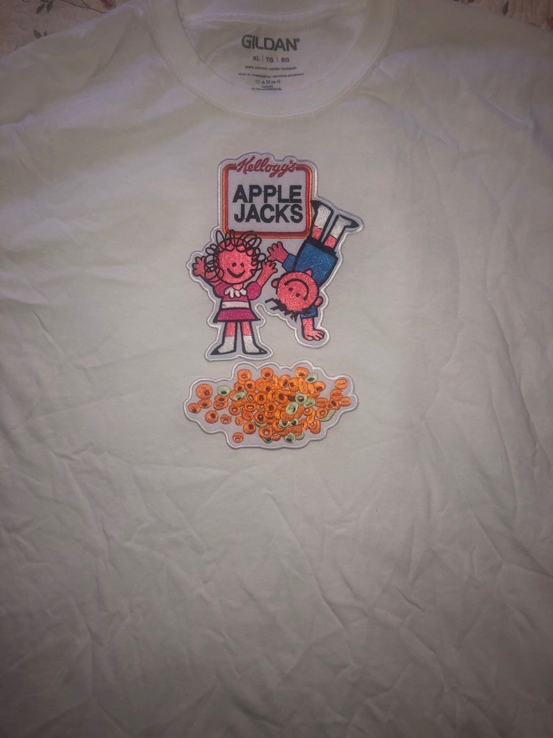 Apple Jacks Cereal Tshirts Etsy