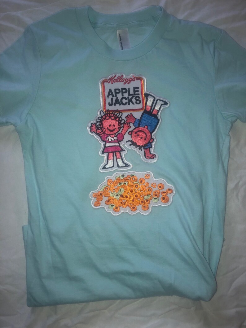 Apple Jacks Cereal Tshirts Etsy