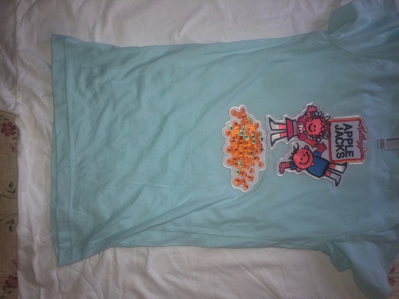 Apple Jacks Cereal Tshirts Etsy