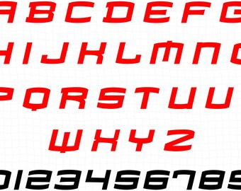 Spiderman Font Etsy