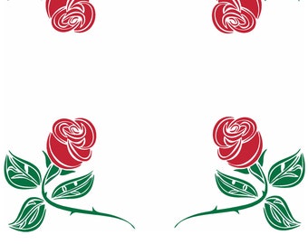 Download Free Rose Ornament Dxf Etsy SVG Cut Files