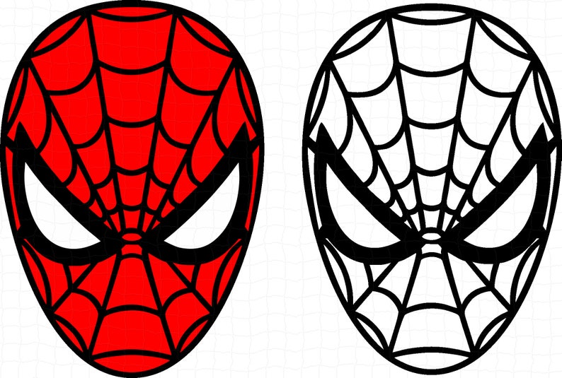 Free Free 307 Spider Man Face Svg Free SVG PNG EPS DXF File