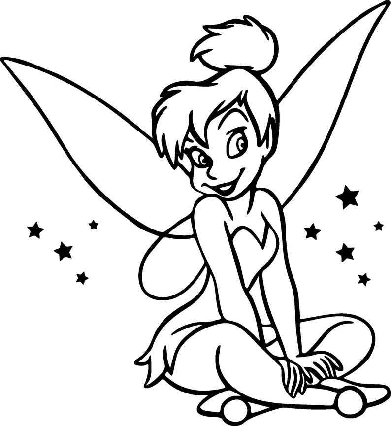 Tinkerbell Svg Bundle Supports SvG DxF EPs Png FREE | Etsy