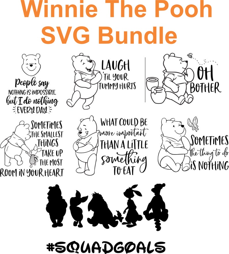 192+ Classic Winnie The Pooh SVG Cut Files - Download Free SVG Cut