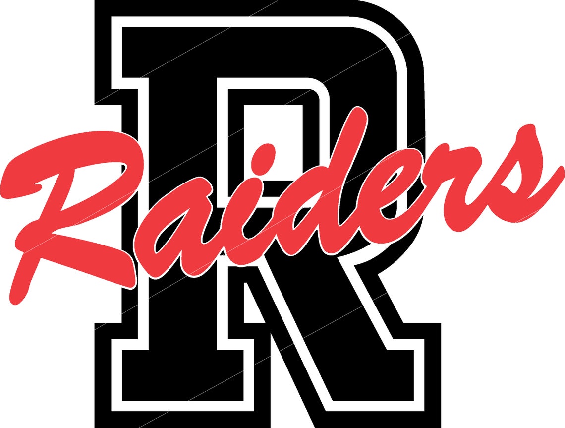 Raiders SVG Svg Png Dxf Eps High School Mascot Sports Etsy