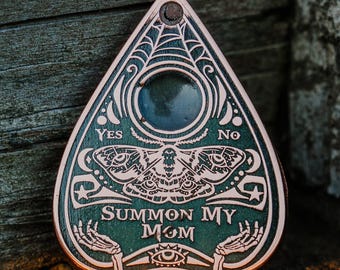 Ouija Planchette Pet ID Tag | Spooky Dog Tag, Witch Accessories