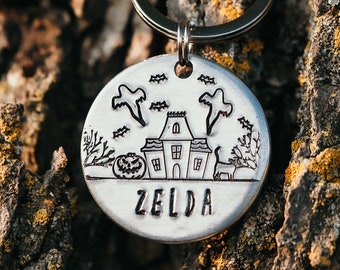 halloween dog tags