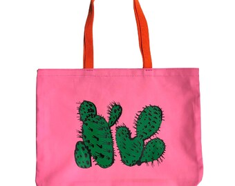 pink cactus backpack