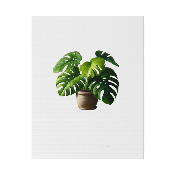 Nature's Masterpieces: Exquisite Botanical Art Collection (featuring the Monstera Deliciosa) Matte Canvas, Stretched, 0.75"