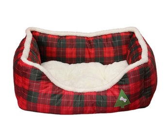 christmas dog bed