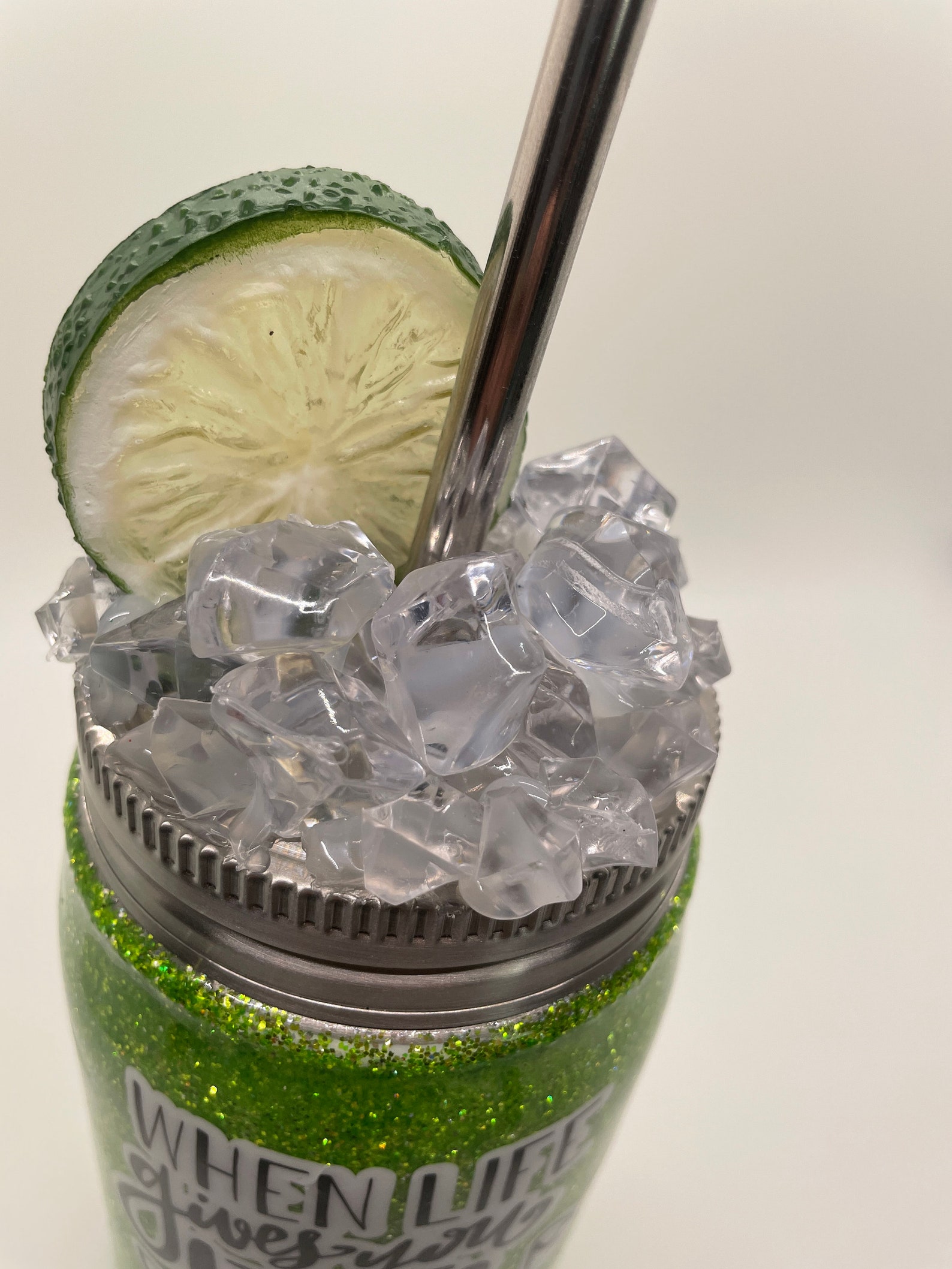 Margaritas Ice Topper Mason Jar Etsy