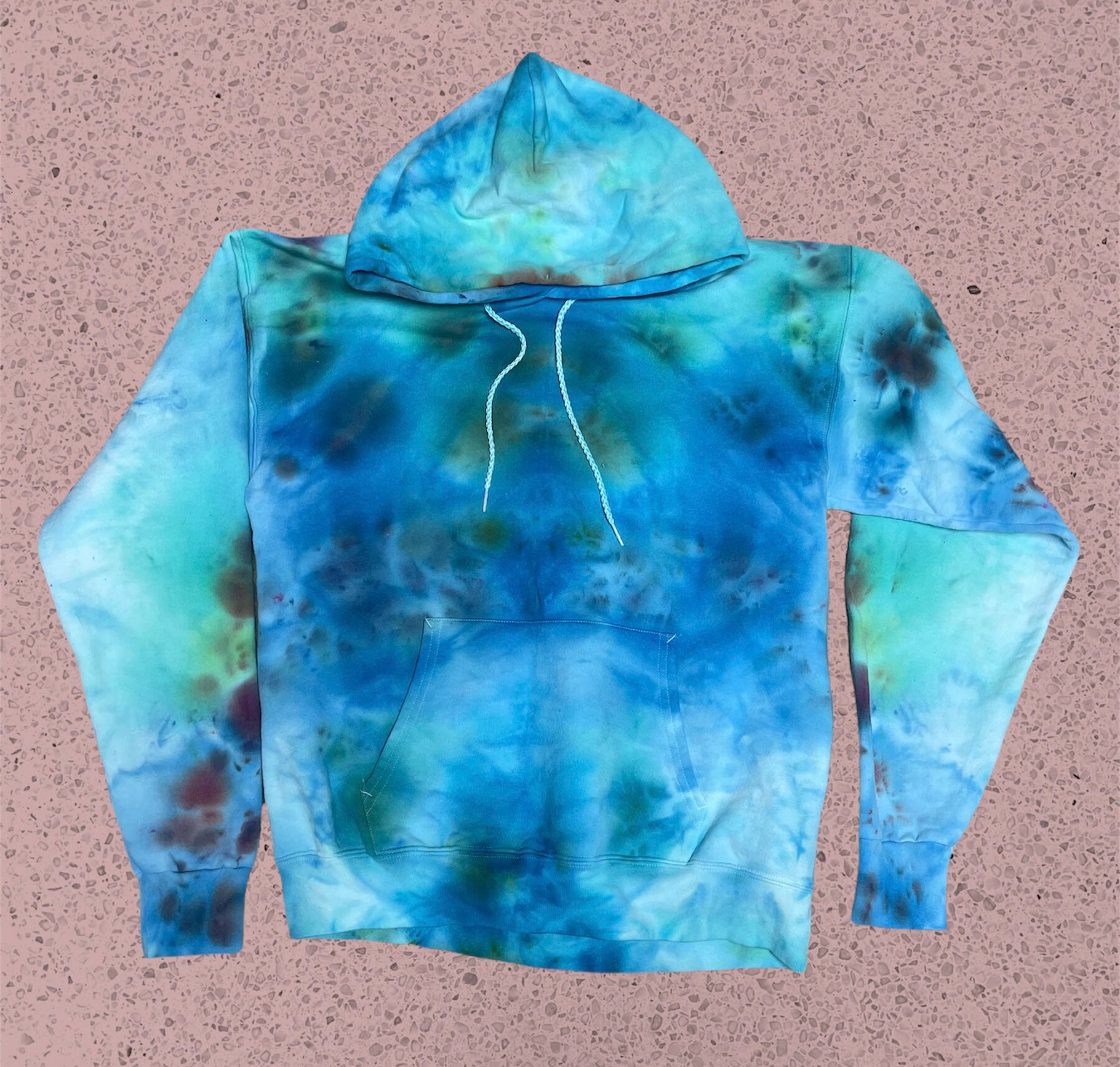 Ice Dye Tie Dye Hoodie Size Small - Etsy Canada