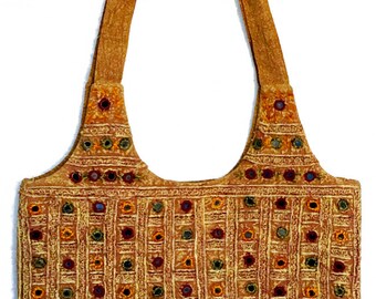 mirror work purse
