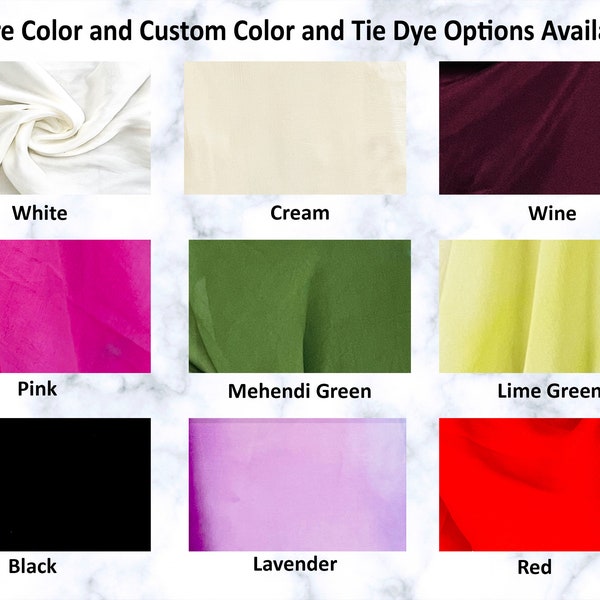 Dyeable Pure Chinon Fabric By The Yard, Dupatta, Saree, Making Costume Apparel Wedding Bridesmaid Skirts Frock Crafting, Custom Dye, Tie Dye