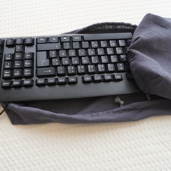 Tastaturhülle, Tastatur Tasche - Universeller Tastaturschutz mit Kordel