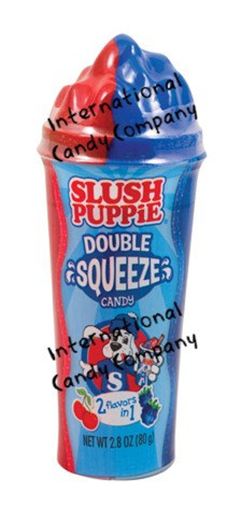 Slush Puppie Double Squeeze Candy / Double the Squeeze Double Etsy