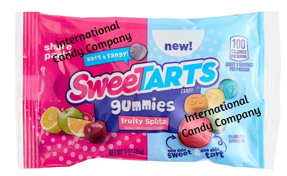 Sweetarts Gummies Fruity Splitz Peg Bag 142 g (12 Pack) – Exotics Wholesale