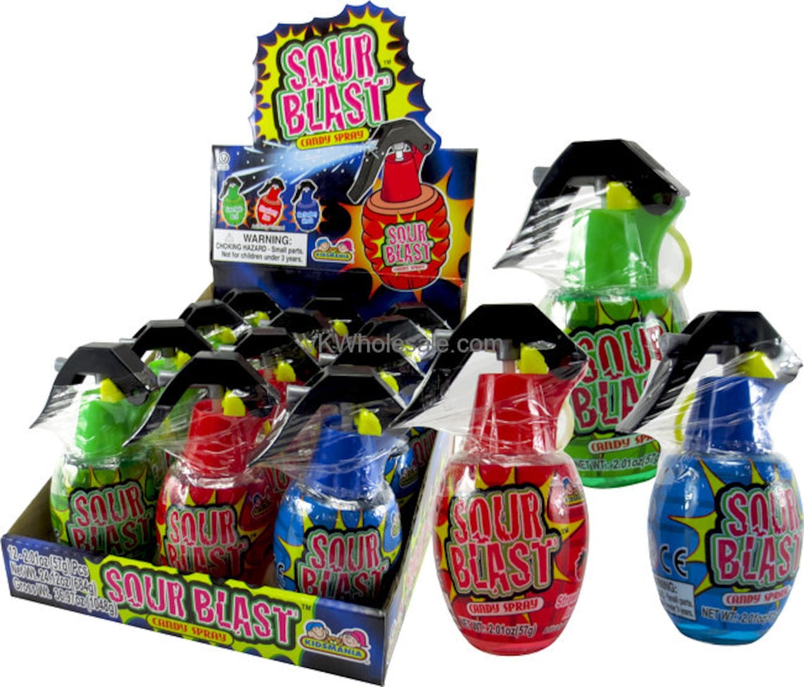 Sour Blast Candy Spray / TikTok favorite Spray the sour Etsy