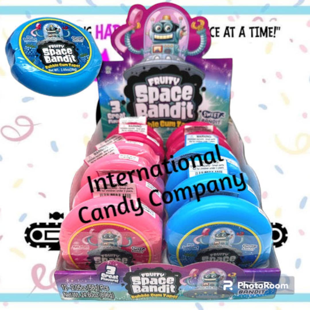 Kidsmania Space Bandit Bubble Gum Tape