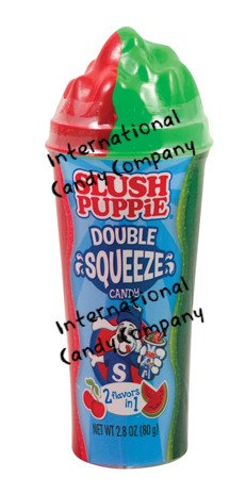 Slush Puppie Double Squeeze Candy / Double the Squeeze Double Etsy