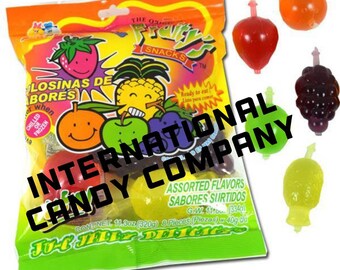 The ORIGINAL Tik Tok Challenge DinDon Ju-C Jelly Fruity Candy / You get 1 Bag w/9 Jellies - SOLD out EVERYWHERE!!!!