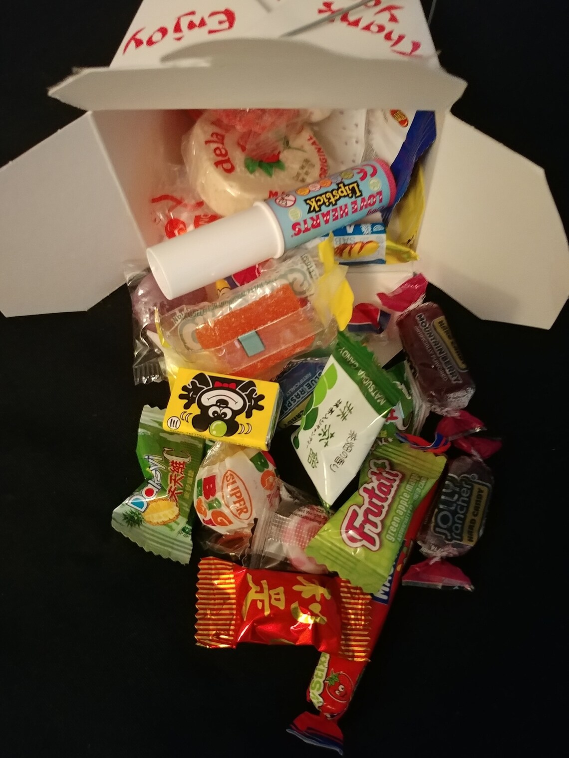 mystery candy box from around the world