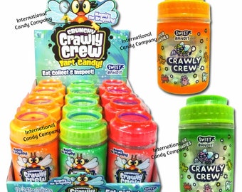 Crawly Crew Sour Tart Candy Bugs - Eat, Collect & Inspect / Buy from a Top Etsy Seller!!