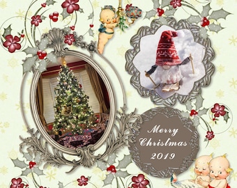 Scrapbook Templates, Digital Scrapbook Template, Scrapbook Pages, Scrapbook Layouts, Scrapbook Template, 12 x 12 Scrapbook Template