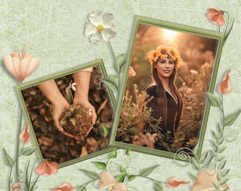 Scrapbook Templates, Digital Scrapbook Template, Scrapbook Pages, Scrapbook Layouts, Scrapbook Template, 12x12 Scrapbook Template