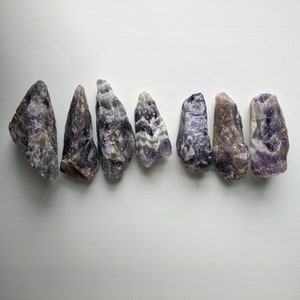 Rough Dream / Chevron Amethyst Points