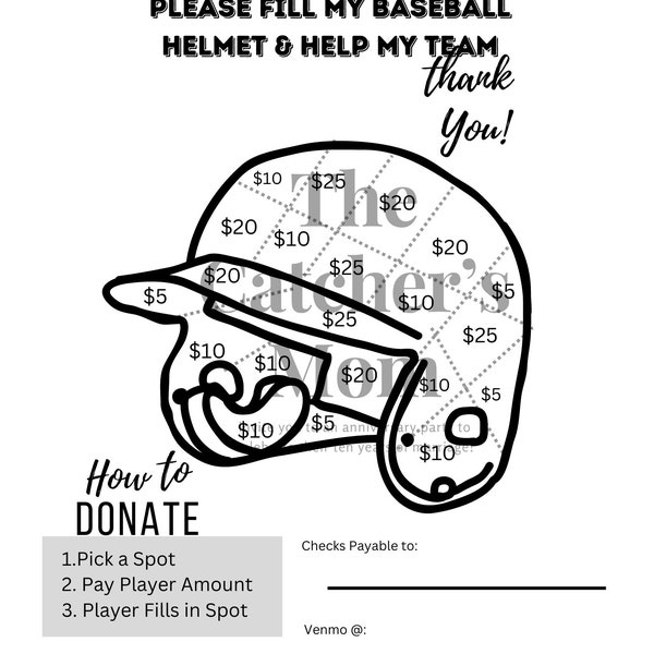 Baseball Fundraiser PDF General