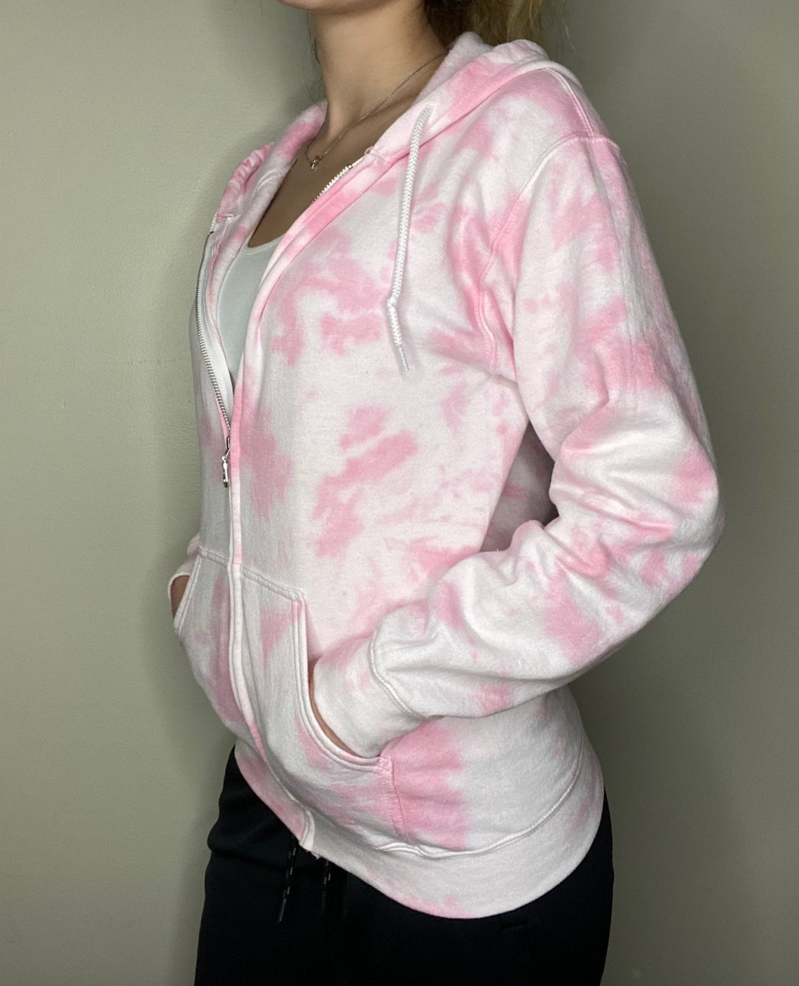 TIE DYE GLAM SWEATSHIRT