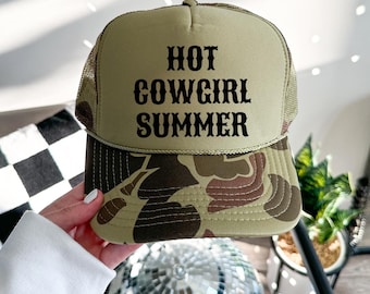 Gorra vaquera de verano estilo camionero: moderna gorra vaquera para despedida de soltera