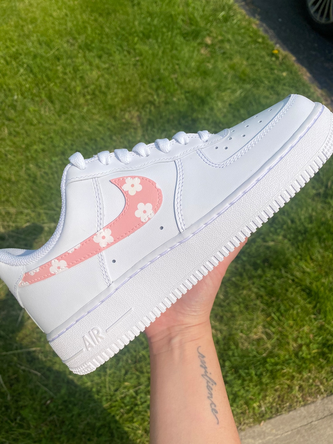 custom floral air force 1