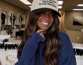 I'm Your Favorite Hairstylist's Favorite Hairstylist Hat - Salon Owner Gift