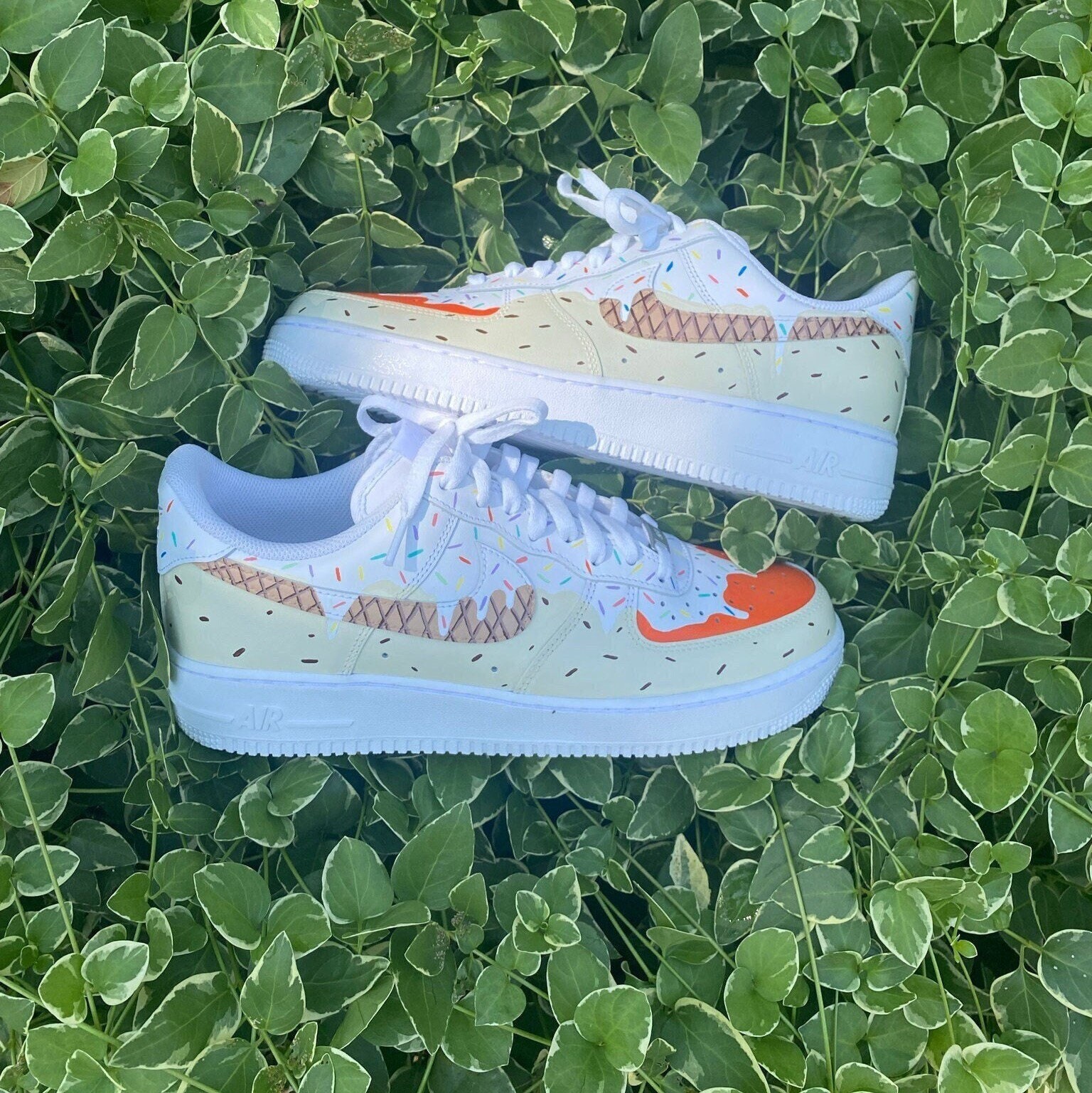 Women's Glow in the Dark Louis Vuitton AF1's – KHALIFE BY TINA