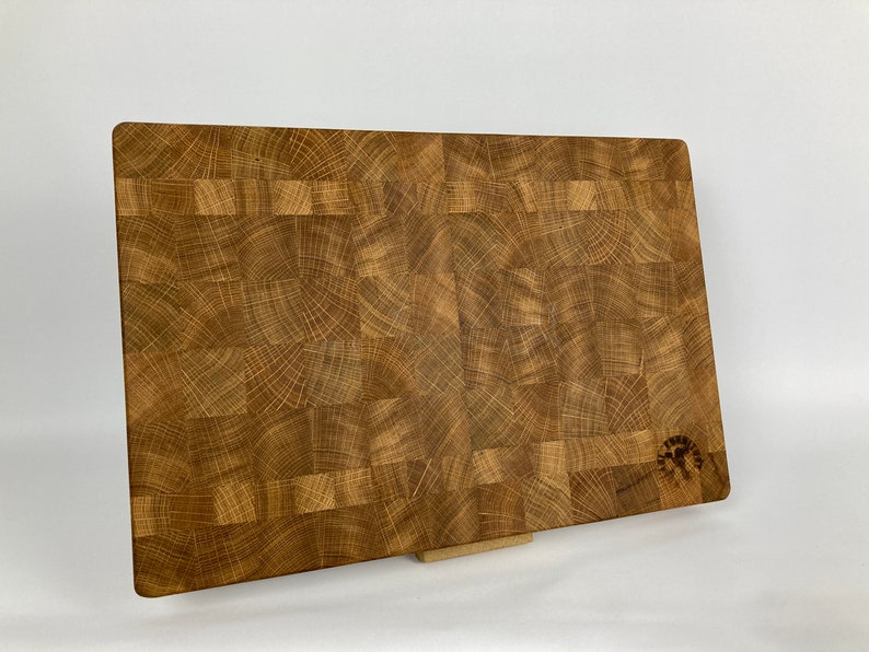 Extra Large Oak Inlayed End Grain Chopping Board Etsy UK