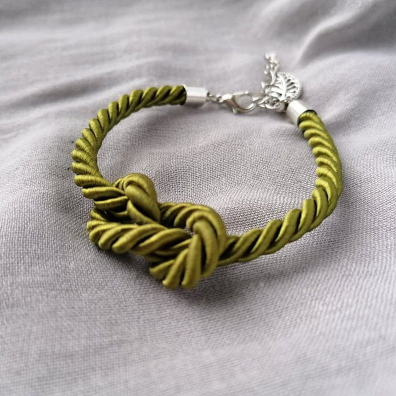 Girlfriend Boyfriend gift Unisex Jewellery Forever bracelet Unisex Bracelet Sailor knot bracelet Mother/'s day gift